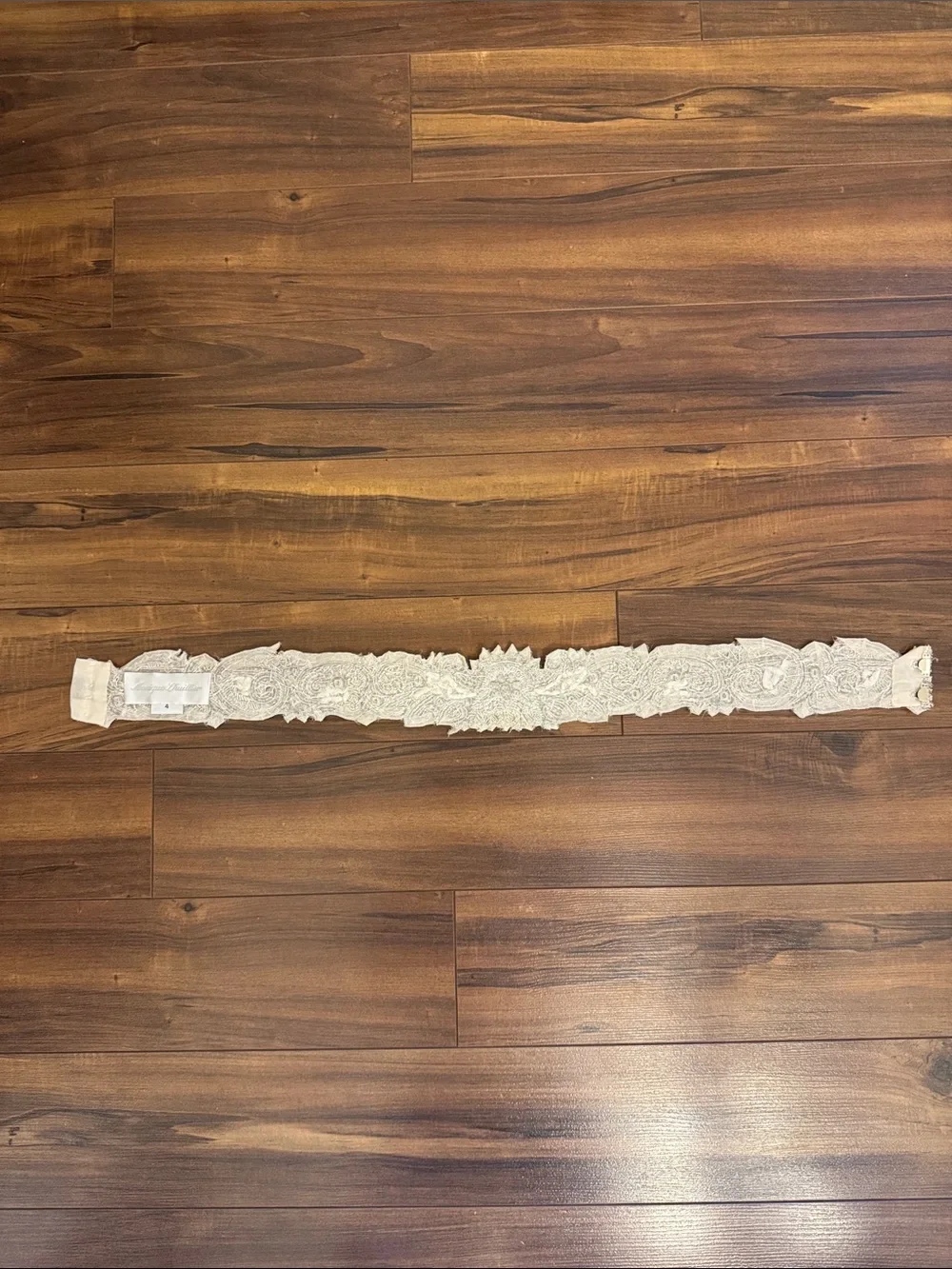 Monique Lhuillier Crystal Beaded Bridal Sash/belt